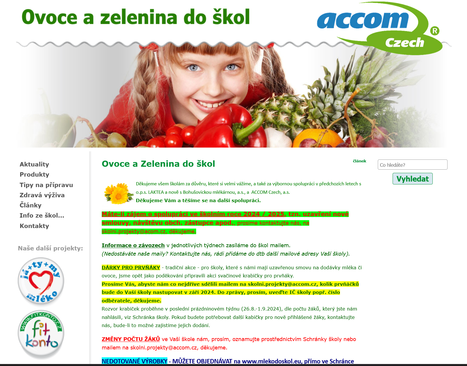 Ovoce do škol